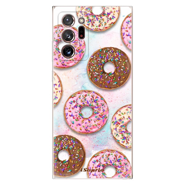 Odolné silikónové puzdro iSaprio - Donuts 11 - Samsung Galaxy Note 20 Ultra