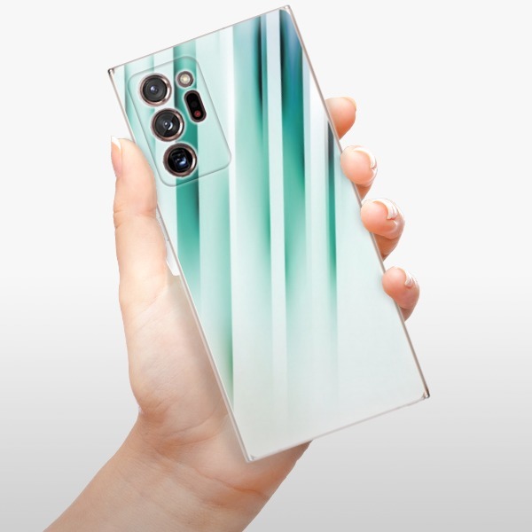 Odolné silikónové puzdro iSaprio - Stripes of Glass - Samsung Galaxy Note 20 Ultra