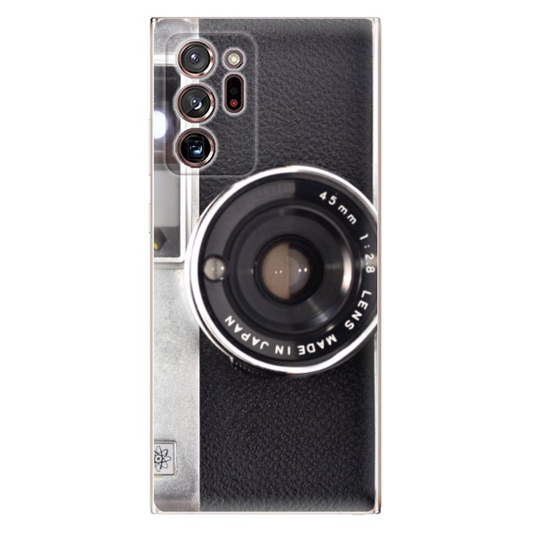Odolné silikónové puzdro iSaprio - Vintage Camera 01 - Samsung Galaxy Note 20 Ultra
