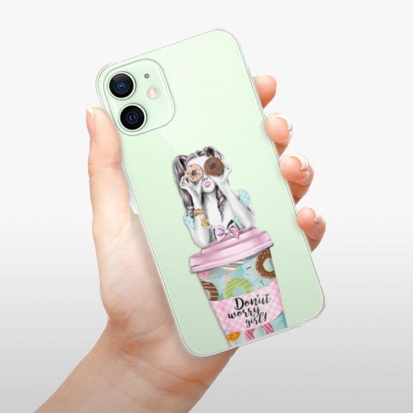 Plastové puzdro iSaprio - Donut Worry - iPhone 12 mini