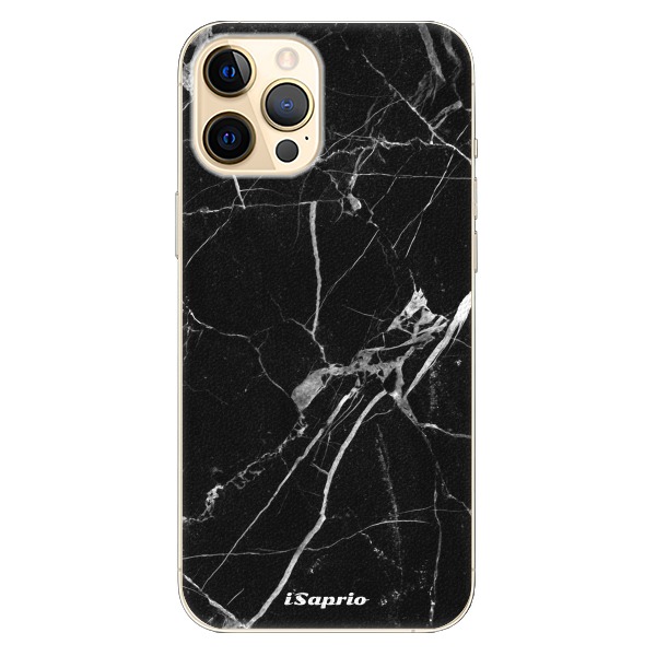 Plastové puzdro iSaprio - Black Marble 18 - iPhone 12 Pro Max