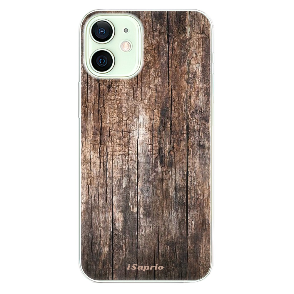 Odolné silikónové puzdro iSaprio - Wood 11 - iPhone 12 mini