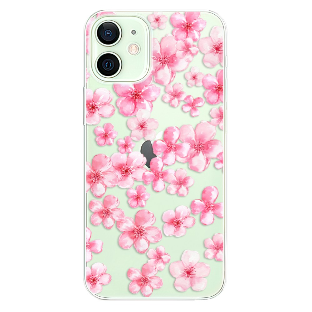 Odolné silikónové puzdro iSaprio - Flower Pattern 05 - iPhone 12 mini