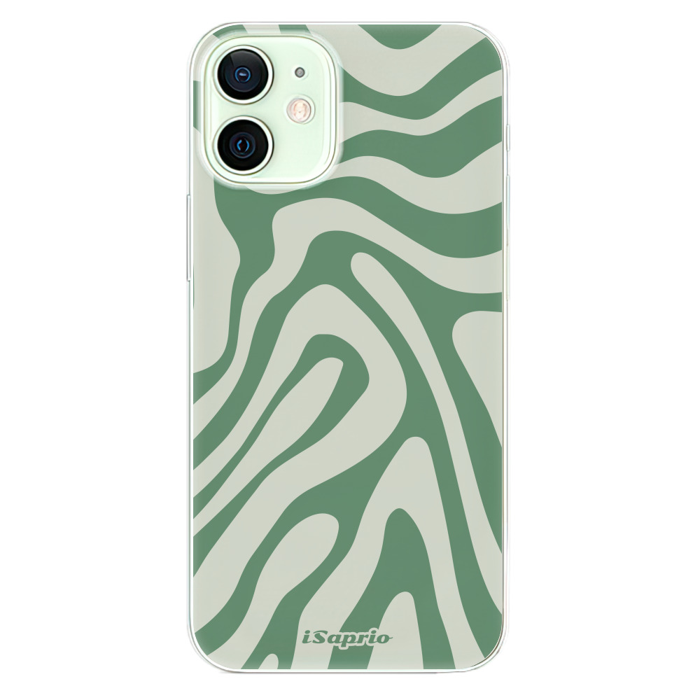 Odolné silikónové puzdro iSaprio - Zebra Green - iPhone 12