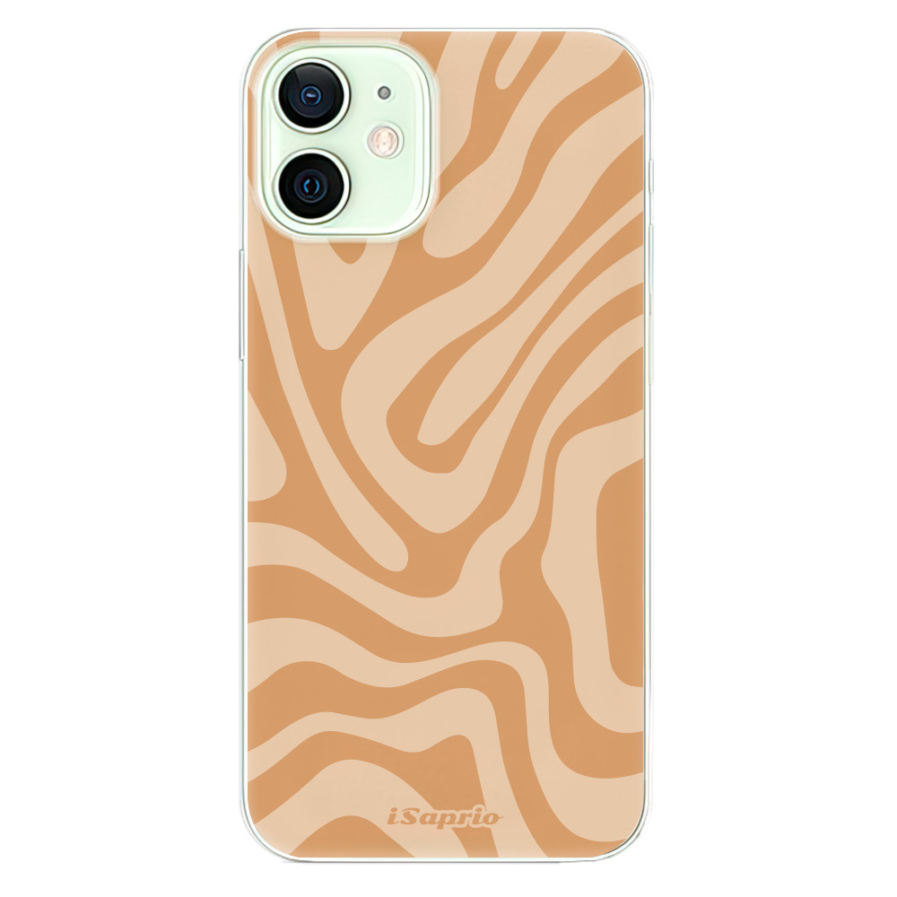 Odolné silikónové puzdro iSaprio - Zebra Orange - iPhone 12