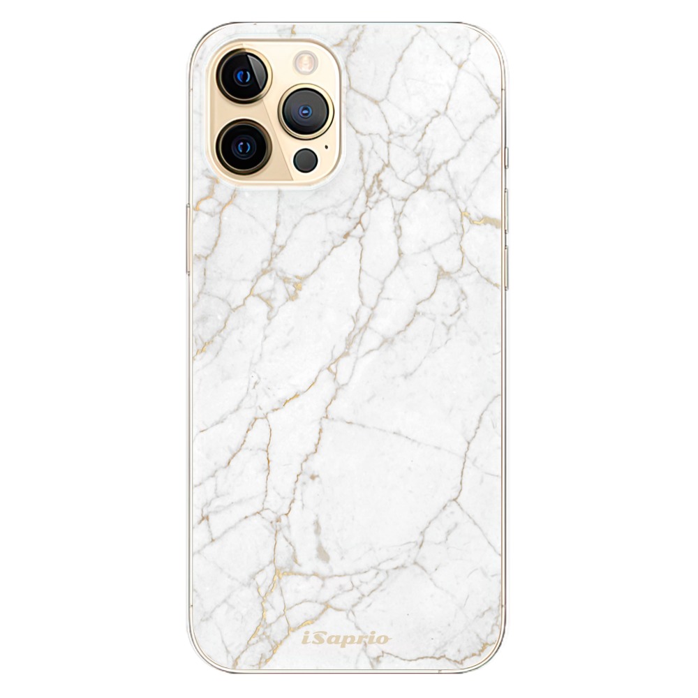 Odolné silikónové puzdro iSaprio - GoldMarble 13 - iPhone 12 Pro