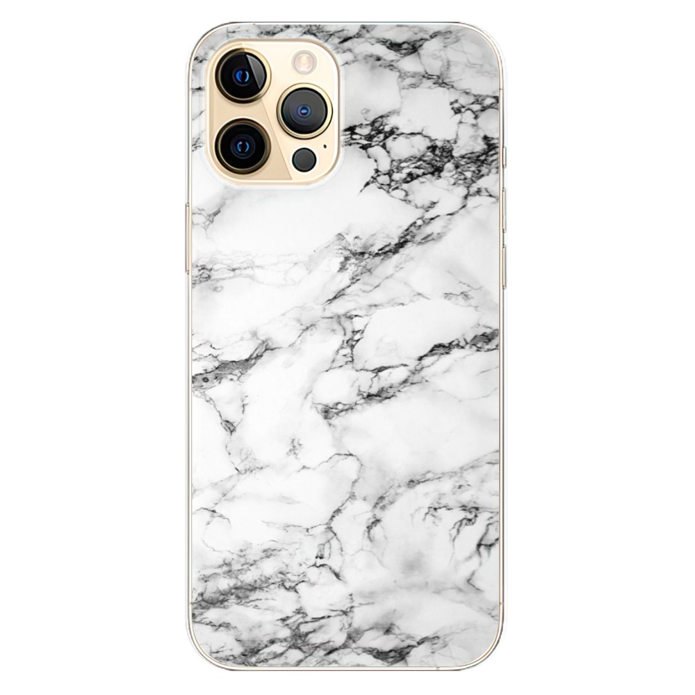 Odolné silikónové puzdro iSaprio - White Marble 01 - iPhone 12 Pro