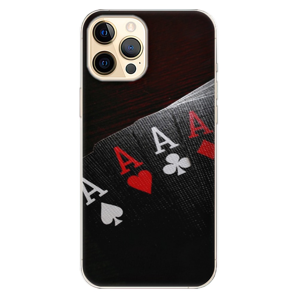 Odolné silikónové puzdro iSaprio - Poker - iPhone 12 Pro