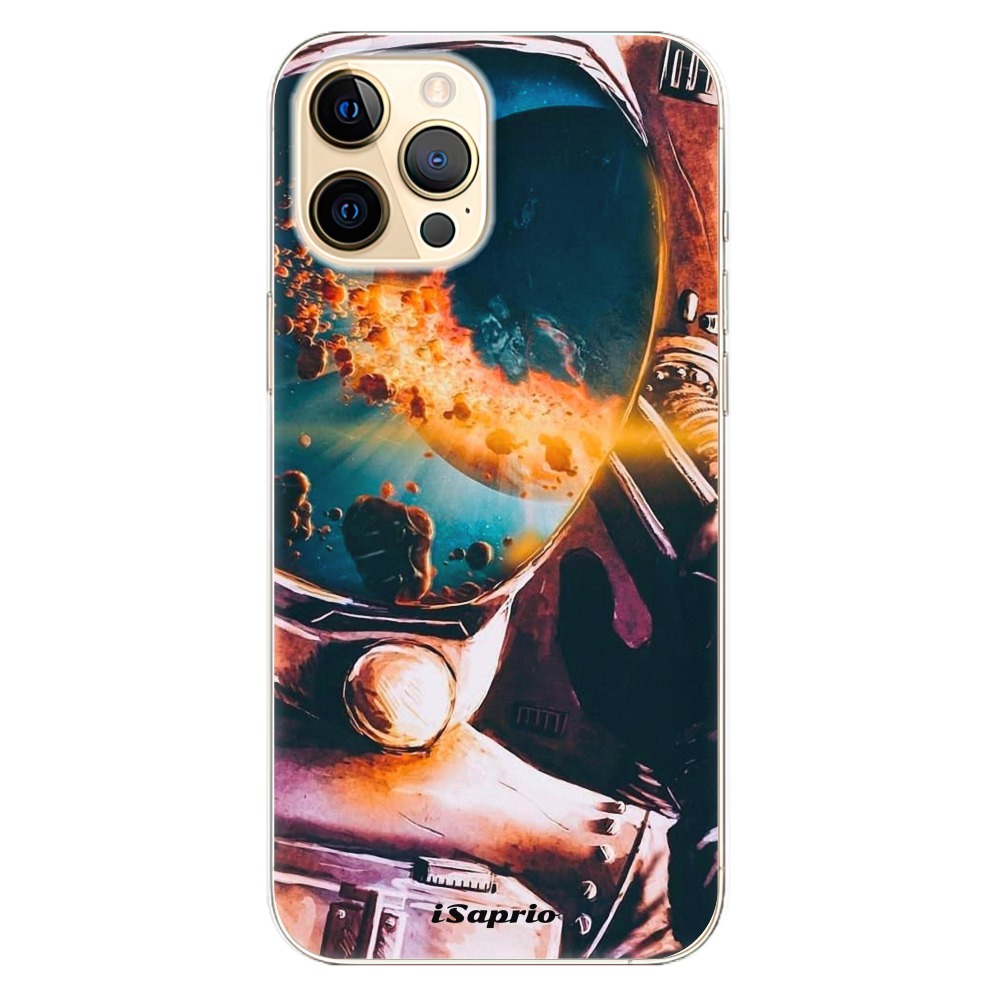 Odolné silikónové puzdro iSaprio - Astronaut 01 - iPhone 12 Pro Max