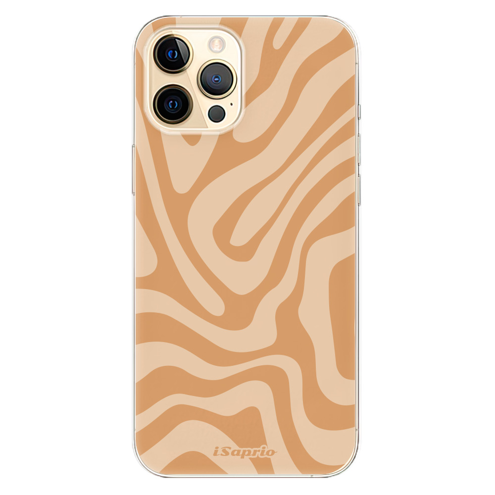 Odolné silikónové puzdro iSaprio - Zebra Orange - iPhone 12 Pro Max