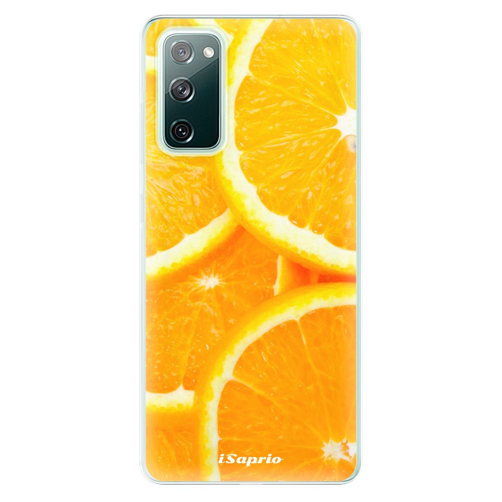 Odolné silikónové puzdro iSaprio - Orange 10 - Samsung Galaxy S20 FE
