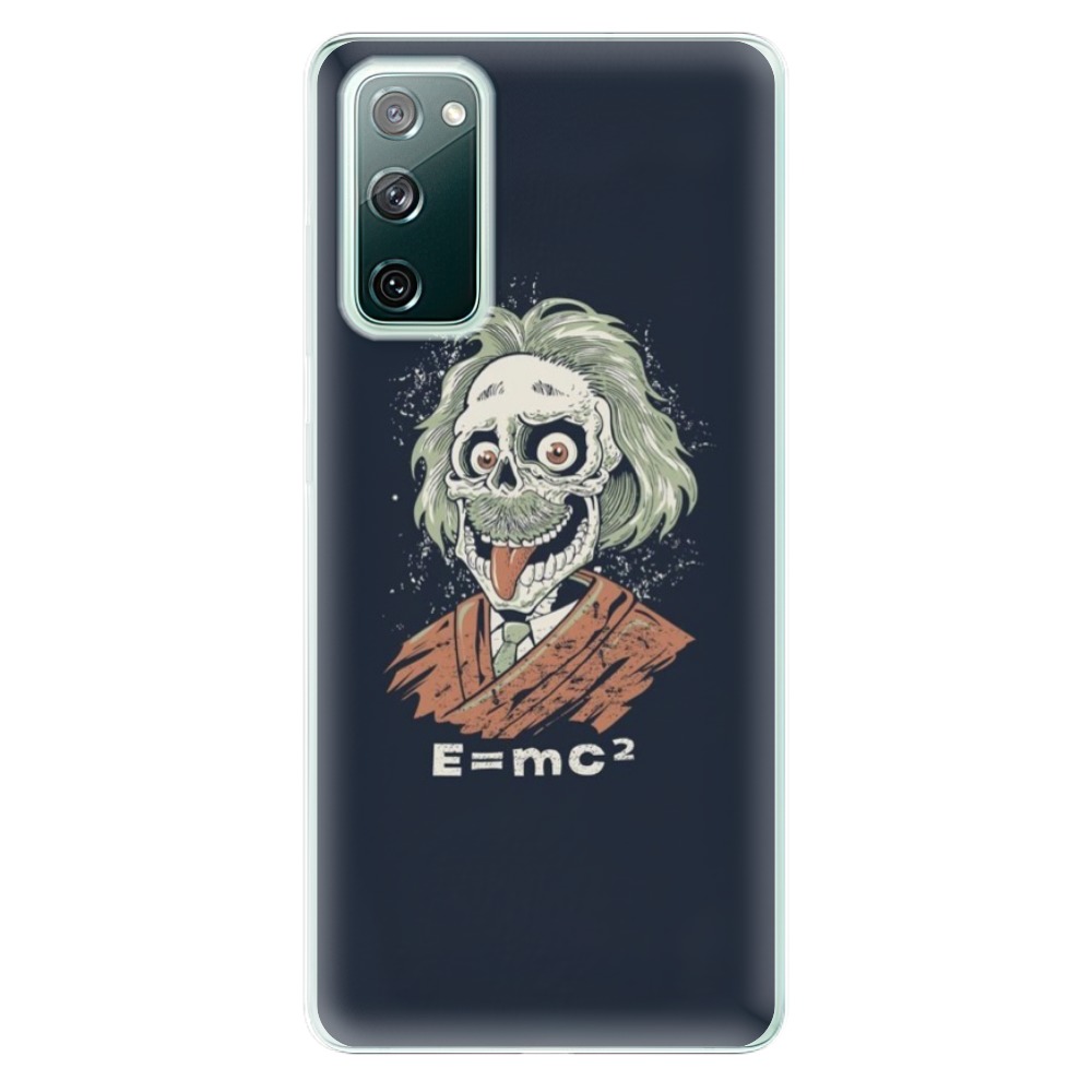 Odolné silikónové puzdro iSaprio - Einstein 01 - Samsung Galaxy S20 FE