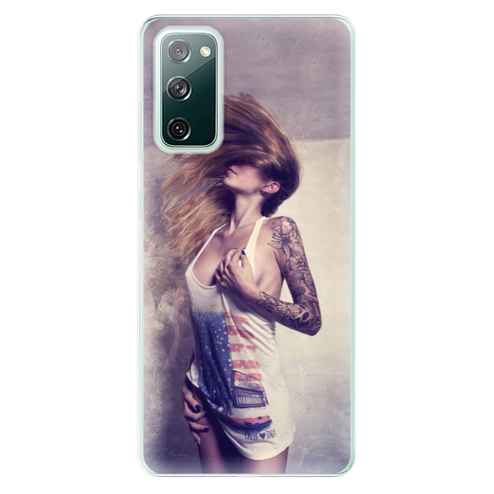Odolné silikónové puzdro iSaprio - Girl 01 - Samsung Galaxy S20 FE