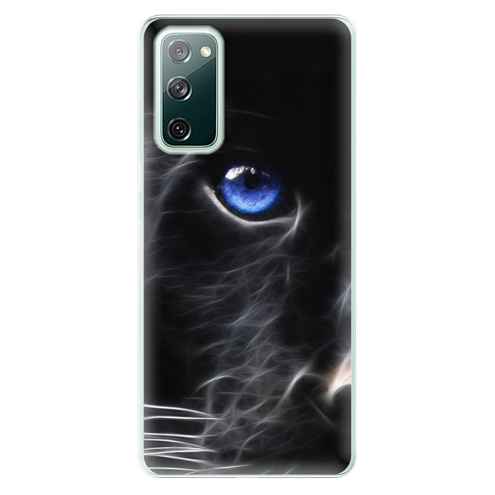 Odolné silikónové puzdro iSaprio - Black Puma - Samsung Galaxy S20 FE
