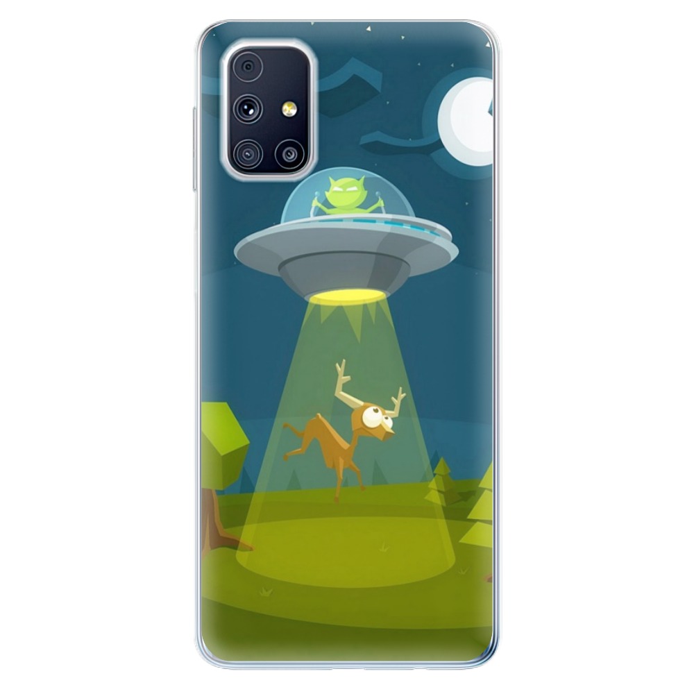 Odolné silikónové puzdro iSaprio - Alien 01 - Samsung Galaxy M31s