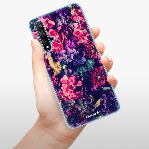 Odolné silikónové puzdro iSaprio - Flowers 10 - Huawei Nova 5T