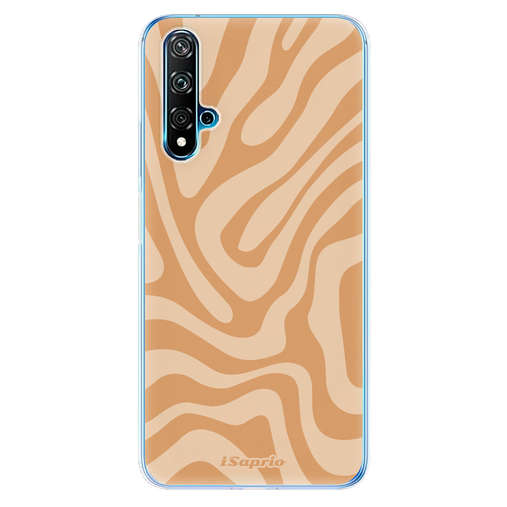 Odolné silikónové puzdro iSaprio - Zebra Orange - Huawei Nova 5T