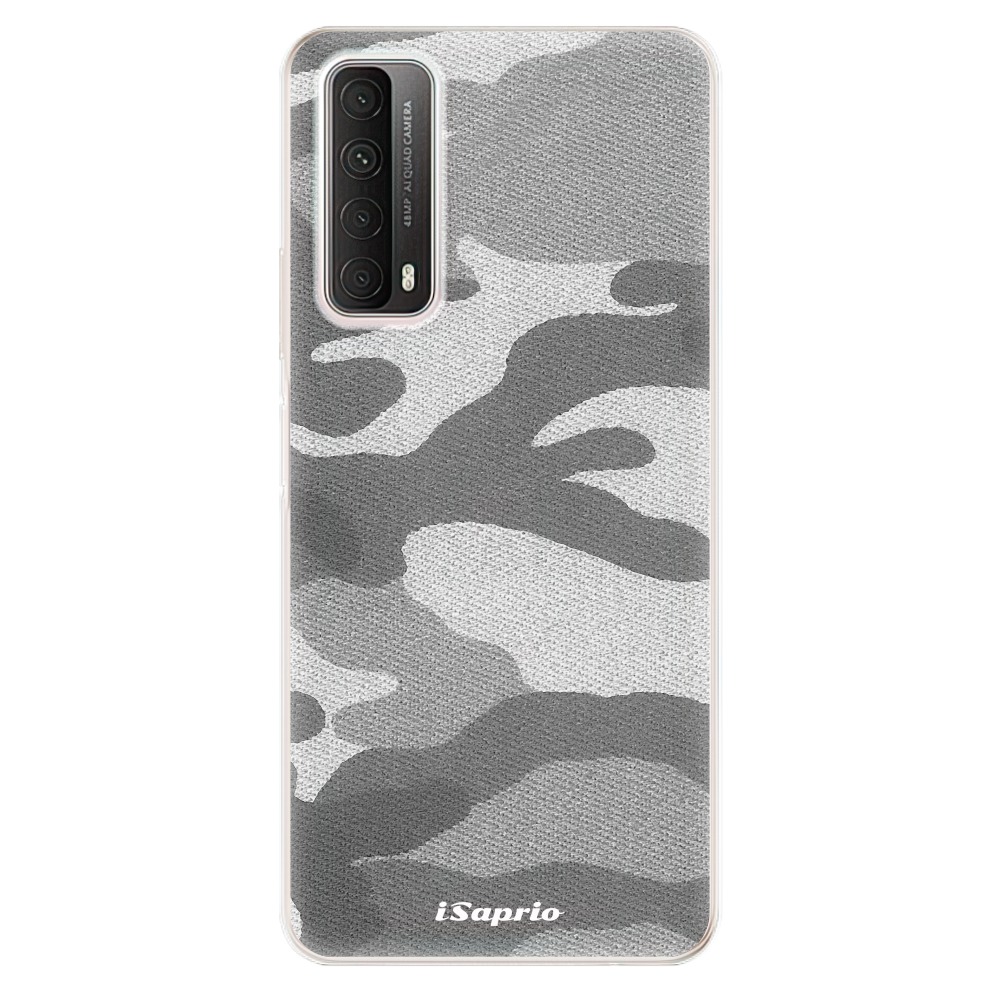 Odolné silikónové puzdro iSaprio - Gray Camuflage 02 - Huawei P Smart 2021