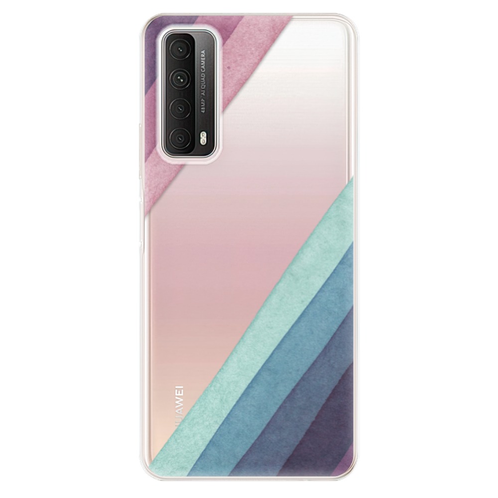 Odolné silikónové puzdro iSaprio - Glitter Stripes 01 - Huawei P Smart 2021