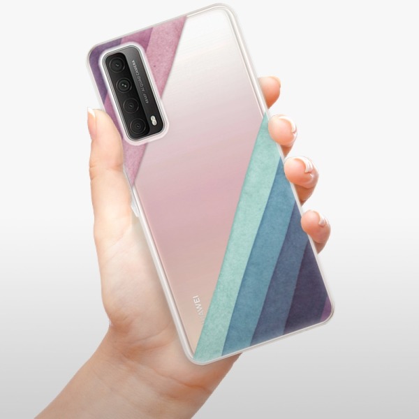 Odolné silikónové puzdro iSaprio - Glitter Stripes 01 - Huawei P Smart 2021