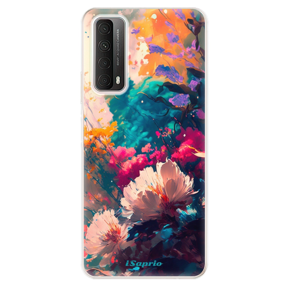 Odolné silikónové puzdro iSaprio - Flower Design - Huawei P Smart 2021