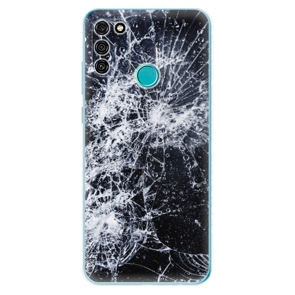 Odolné silikónové puzdro iSaprio - Cracked - Honor 9A