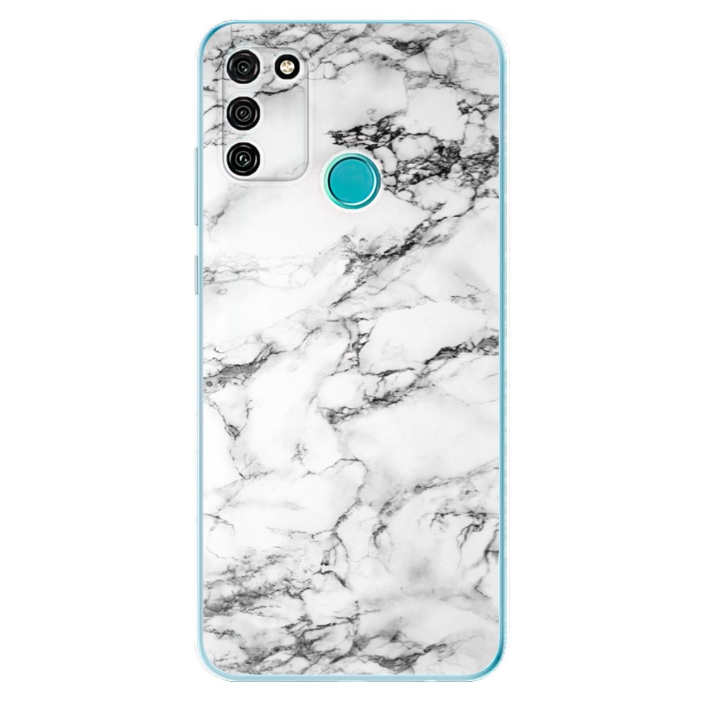 Odolné silikónové puzdro iSaprio - White Marble 01 - Honor 9A