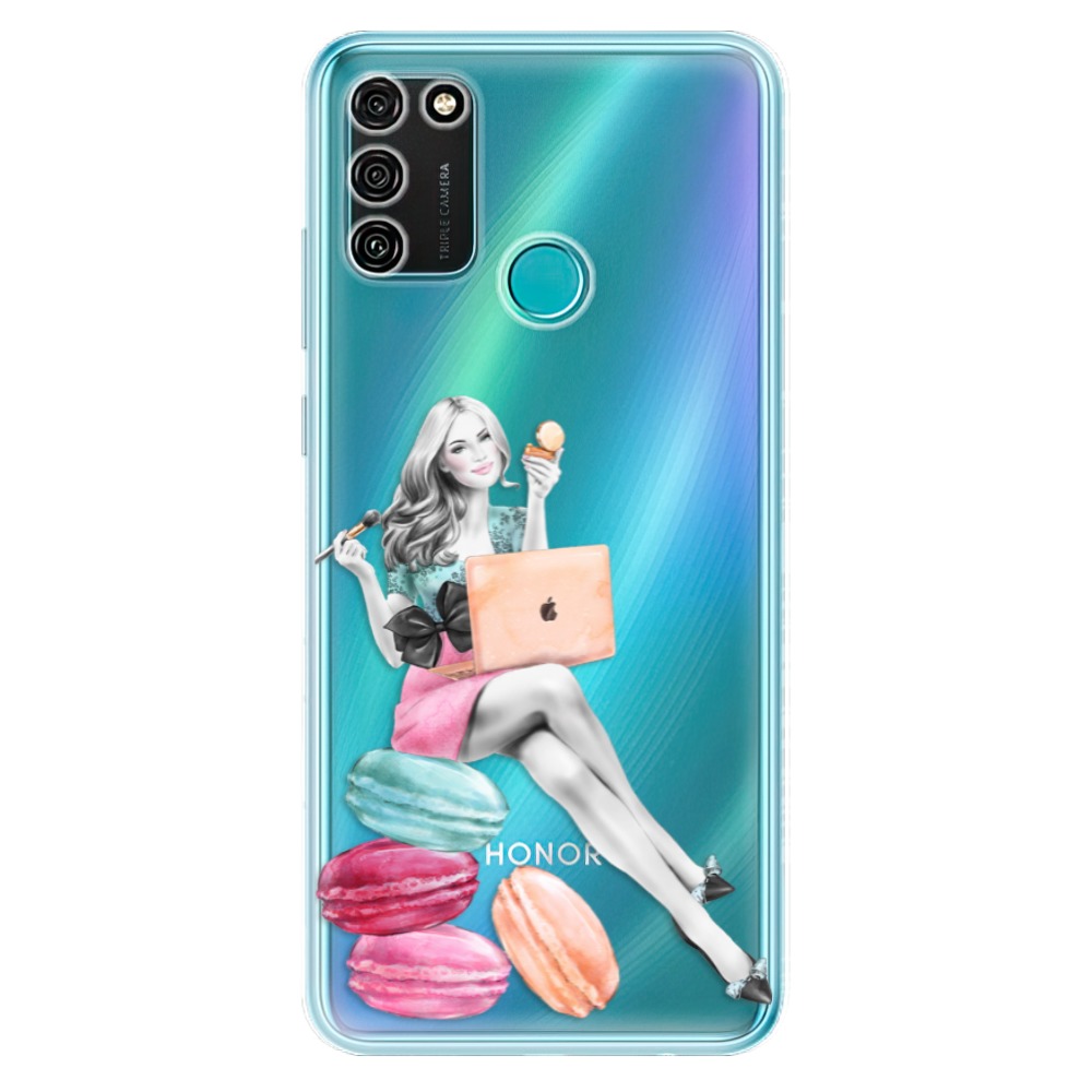 Odolné silikónové puzdro iSaprio - Girl Boss - Honor 9A