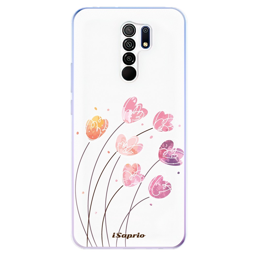 Odolné silikónové puzdro iSaprio - Flowers 14 - Xiaomi Redmi 9