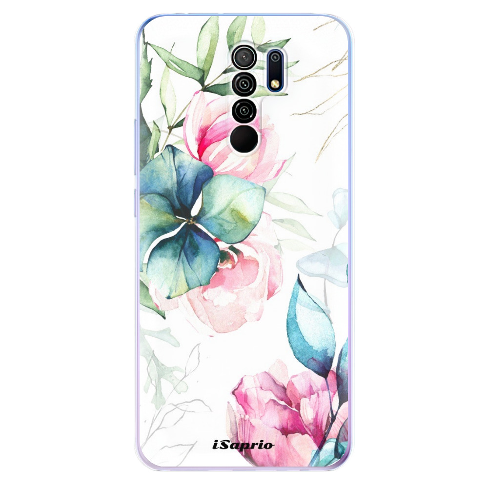 Odolné silikónové puzdro iSaprio - Flower Art 01 - Xiaomi Redmi 9