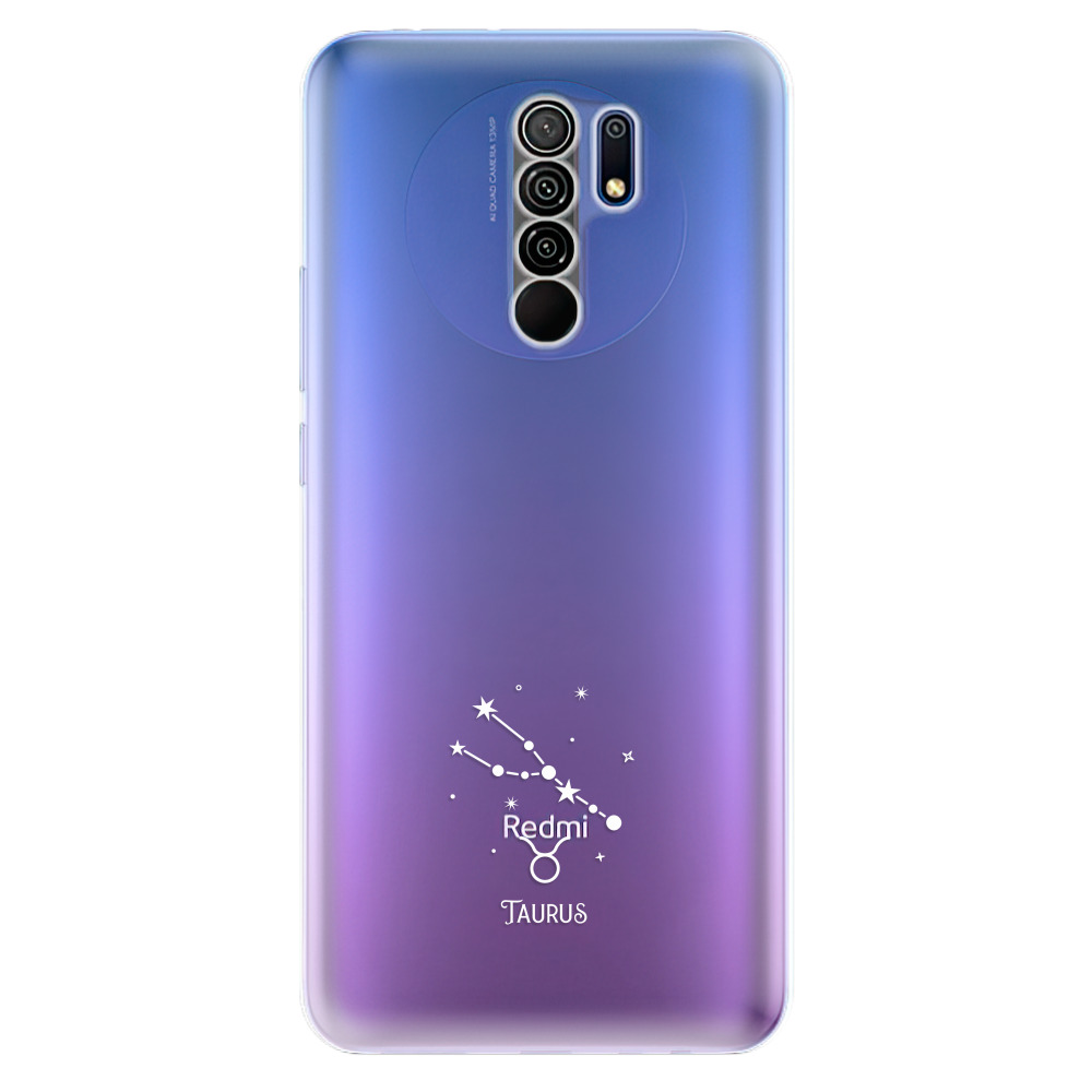 Odolné silikónové puzdro iSaprio - čiré - Býk - Xiaomi Redmi 9