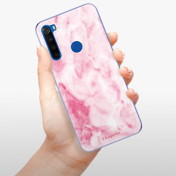 Odolné silikónové puzdro iSaprio - RoseMarble 16 - Xiaomi Redmi Note 8T