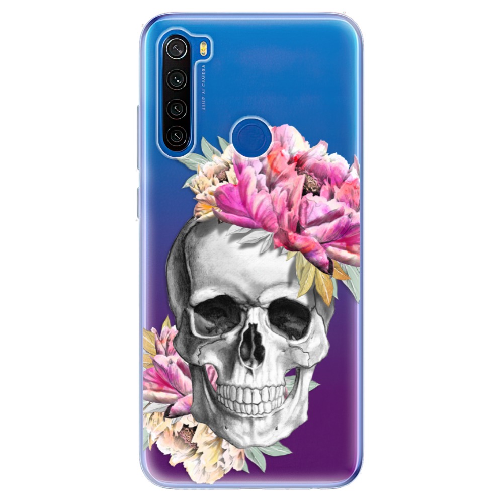 Odolné silikónové puzdro iSaprio - Pretty Skull - Xiaomi Redmi Note 8T