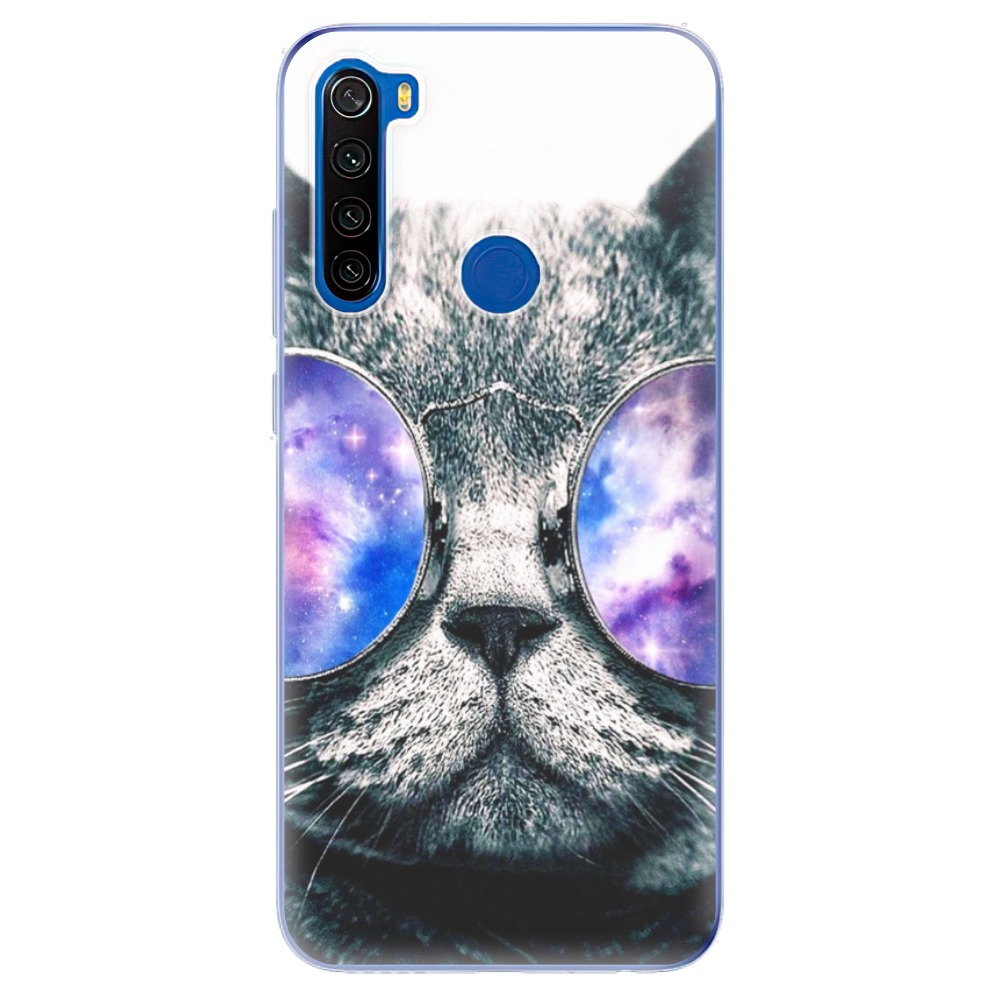 Odolné silikónové puzdro iSaprio - Galaxy Cat - Xiaomi Redmi Note 8T