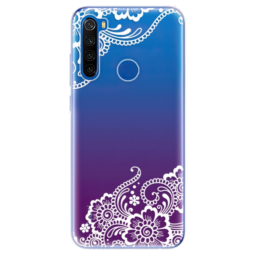 Odolné silikónové puzdro iSaprio - White Lace 02 - Xiaomi Redmi Note 8T