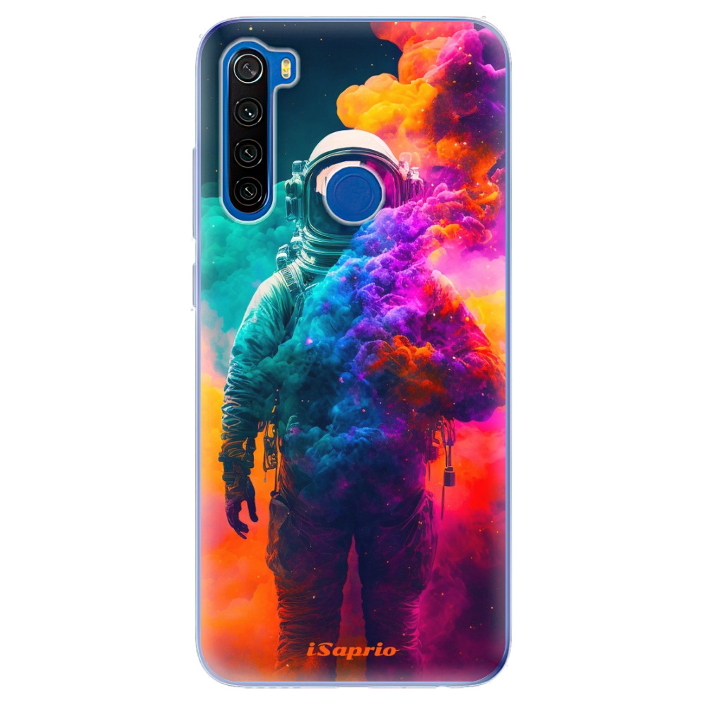 Odolné silikónové puzdro iSaprio - Astronaut in Colors - Xiaomi Redmi Note 8T