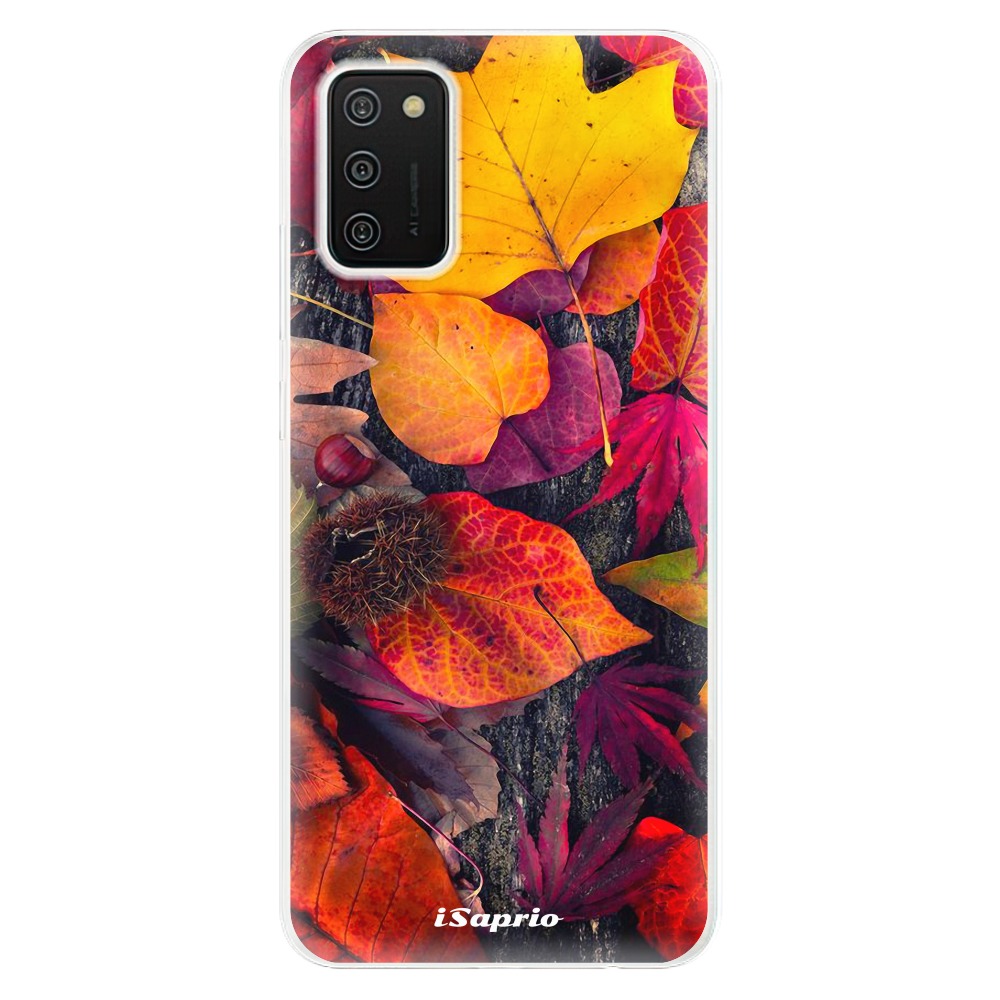 Odolné silikónové puzdro iSaprio - Autumn Leaves 03 - Samsung Galaxy A02s