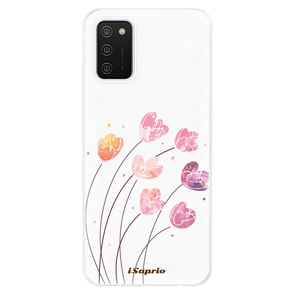 Odolné silikónové puzdro iSaprio - Flowers 14 - Samsung Galaxy A02s