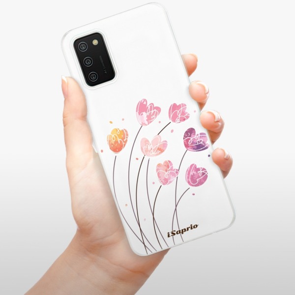 Odolné silikónové puzdro iSaprio - Flowers 14 - Samsung Galaxy A02s