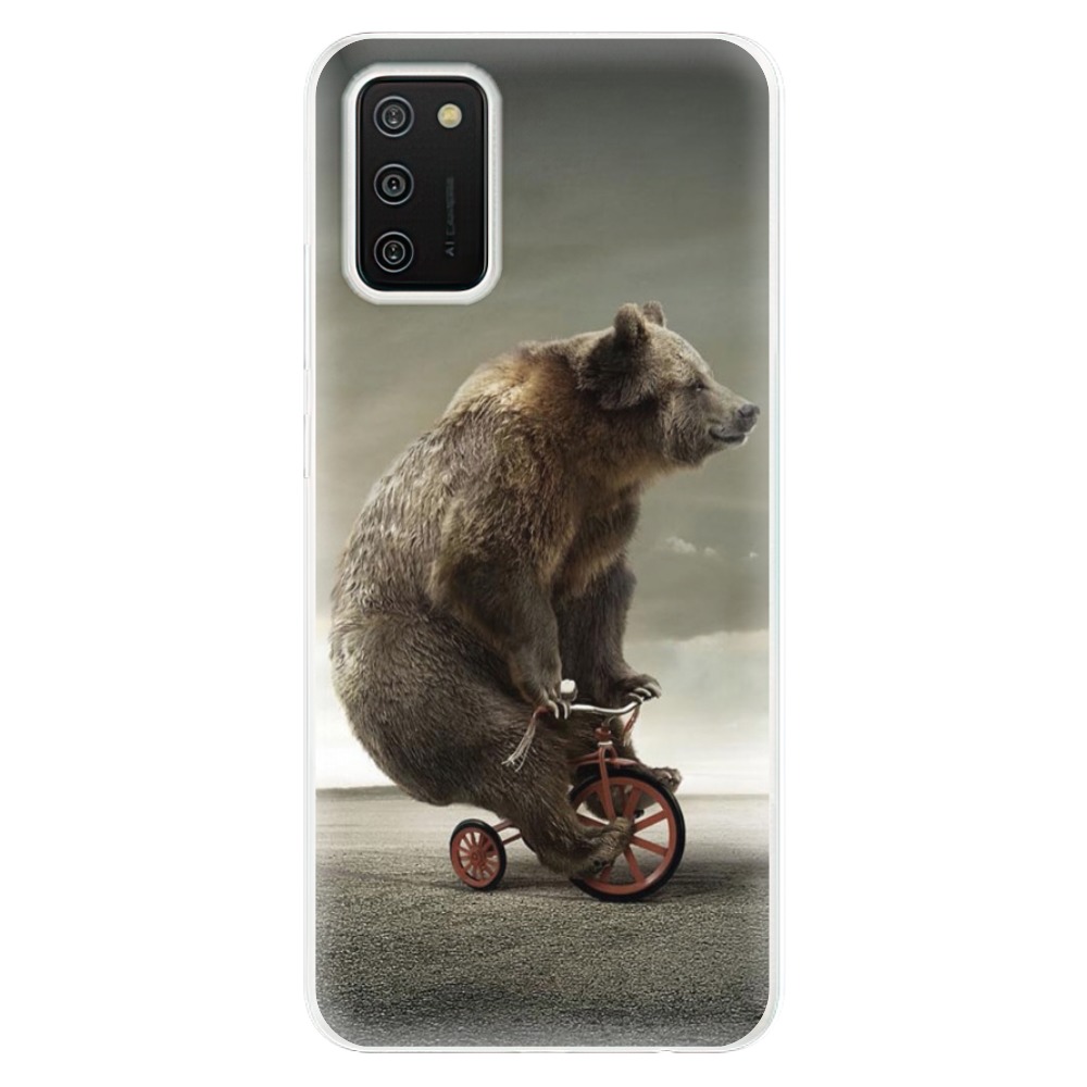 Odolné silikónové puzdro iSaprio - Bear 01 - Samsung Galaxy A02s