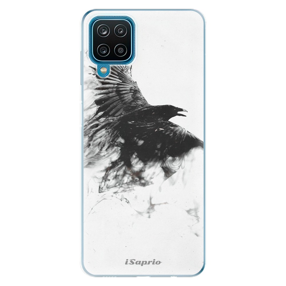 Odolné silikónové puzdro iSaprio - Dark Bird 01 - Samsung Galaxy A12