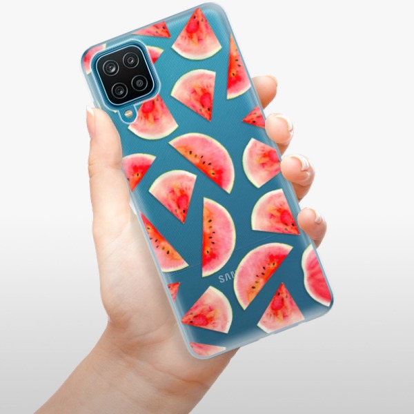 Odolné silikónové puzdro iSaprio - Melon Pattern 02 - Samsung Galaxy A12