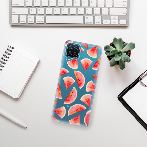 Odolné silikónové puzdro iSaprio - Melon Pattern 02 - Samsung Galaxy A12