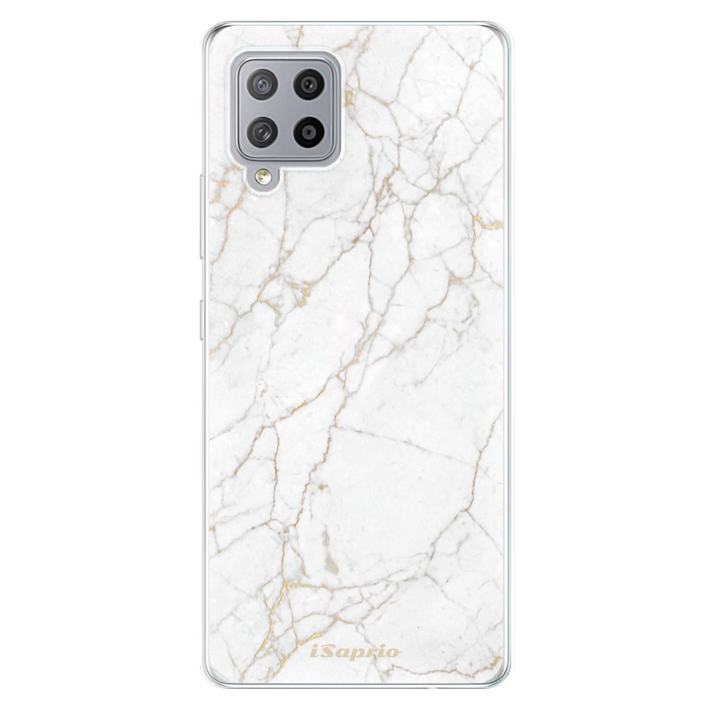 Odolné silikónové puzdro iSaprio - GoldMarble 13 - Samsung Galaxy A42