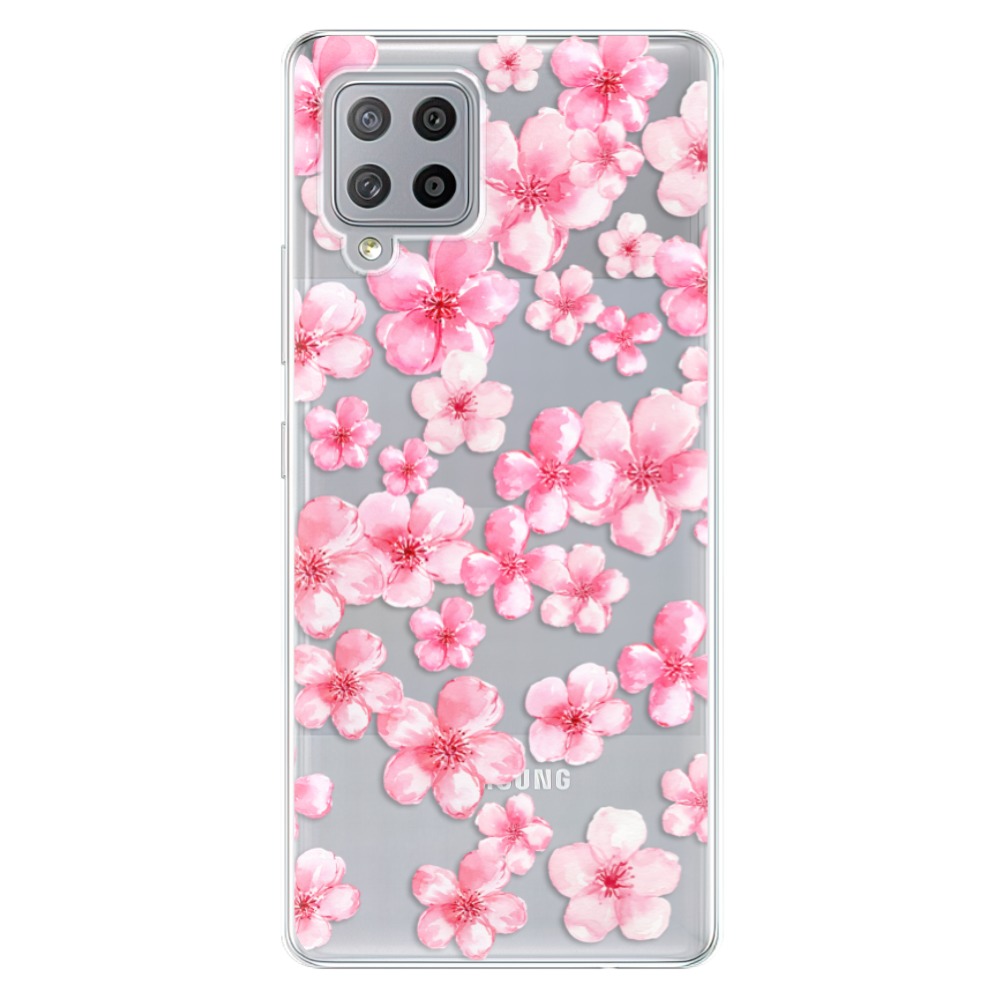 Odolné silikónové puzdro iSaprio - Flower Pattern 05 - Samsung Galaxy A42
