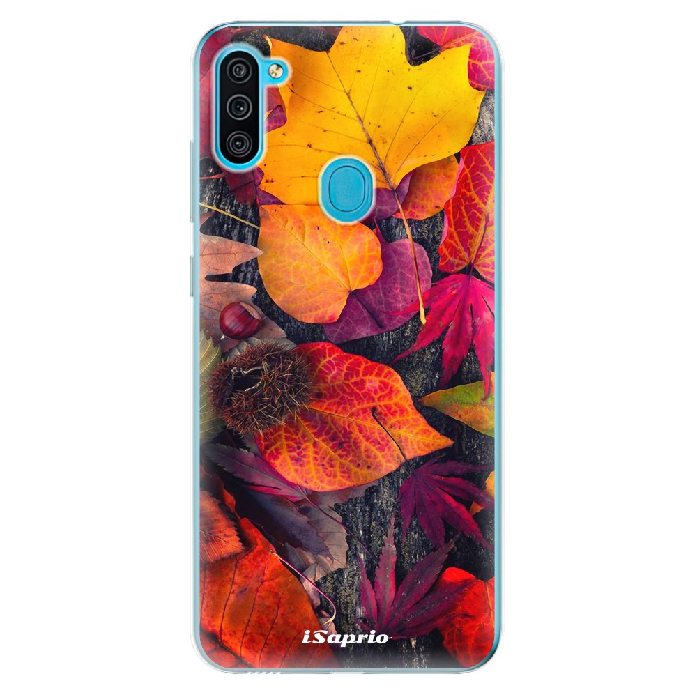 Odolné silikónové puzdro iSaprio - Autumn Leaves 03 - Samsung Galaxy M11