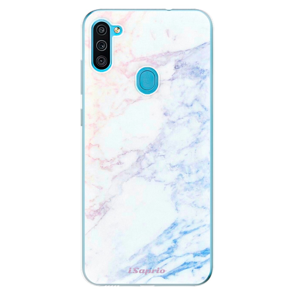 Odolné silikónové puzdro iSaprio - Raibow Marble 10 - Samsung Galaxy M11