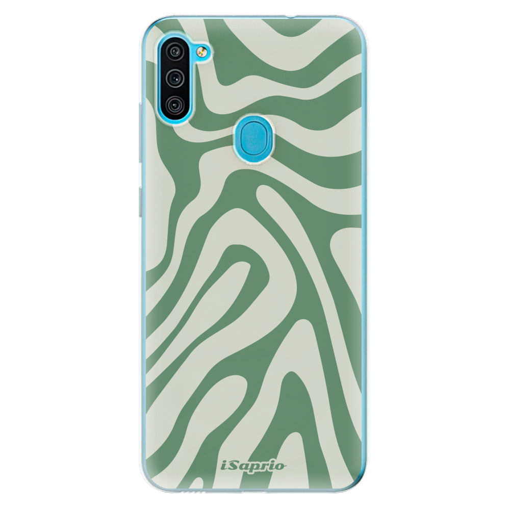 Odolné silikónové puzdro iSaprio - Zebra Green - Samsung Galaxy M11