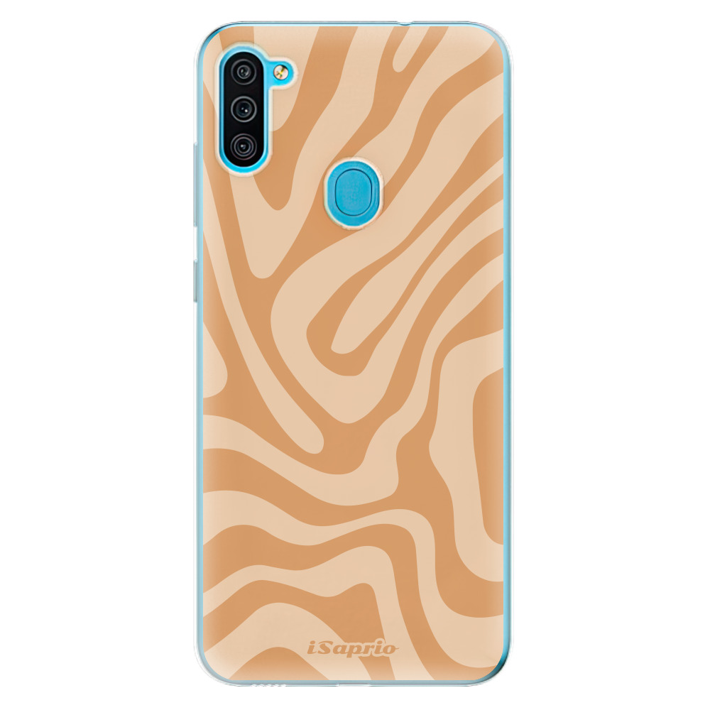 Odolné silikónové puzdro iSaprio - Zebra Orange - Samsung Galaxy M11