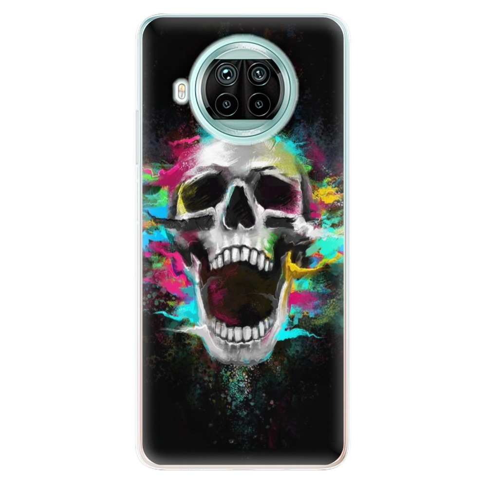 Odolné silikónové puzdro iSaprio - Skull in Colors - Xiaomi Mi 10T Lite